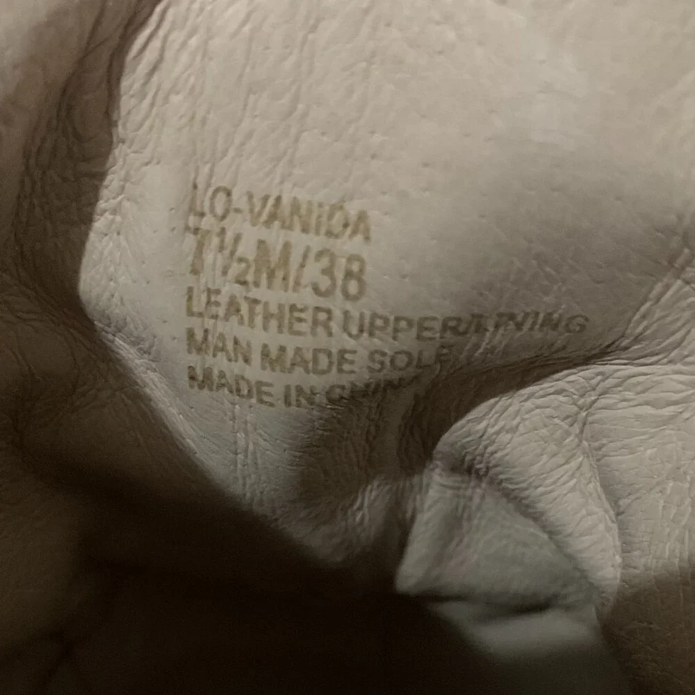 Louise et Cie Brown Leather Lace-up Ankle Boots 7.5 - Picture 7 of 7